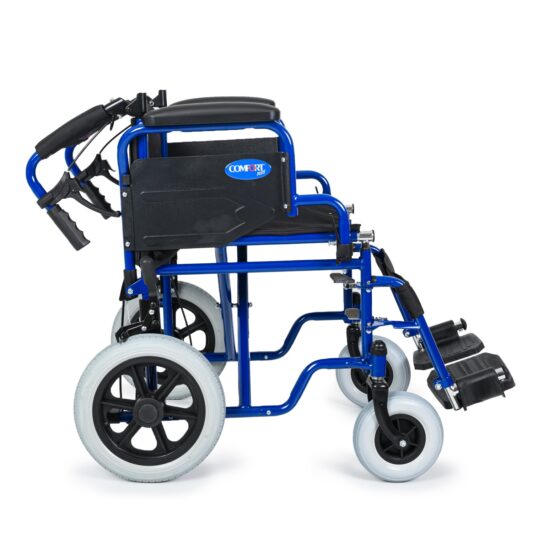 Comfort Plus DM-327 Mini Lacivert Özellikli Transfer Tekerlekli Sandalyesi - Görsel 5