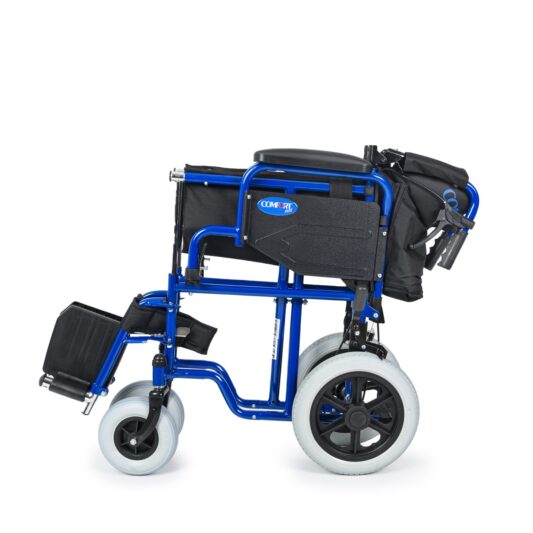 Comfort Plus DM-327 Mini Lacivert Özellikli Transfer Tekerlekli Sandalyesi - Görsel 3