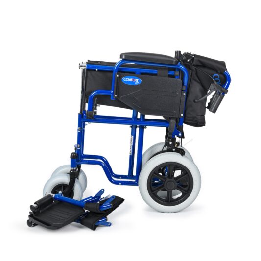 Comfort Plus DM-327 Mini Lacivert Özellikli Transfer Tekerlekli Sandalyesi - Görsel 2