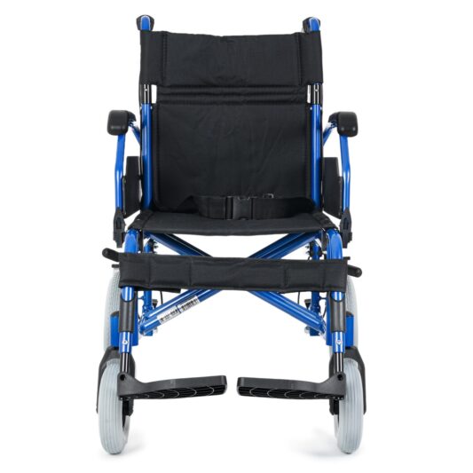 Comfort Plus DM-337 45cm Mavi Alüminyum Özellikli Transfer Tekerlekli Sandalye - Görsel 7