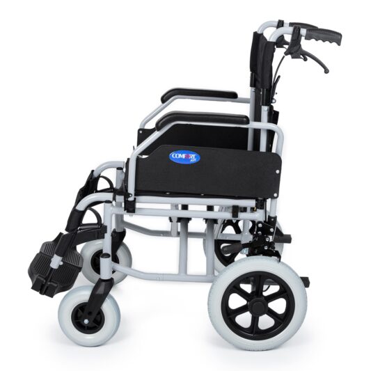 Comfort Plus DM-337 45cm Alüminyum Özellikli Transfer Tekerlekli Sandalye - Görsel 2