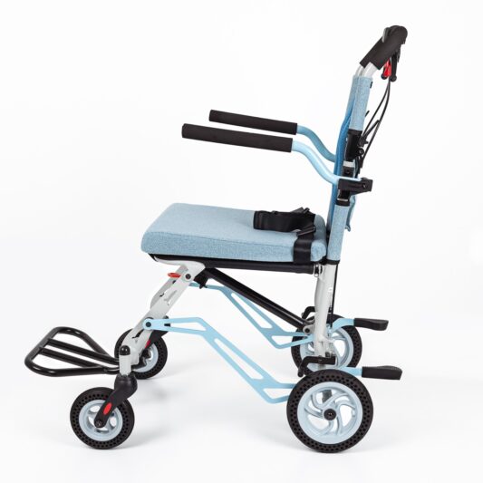 Comfort Plus DY01409LJ Mavi Transfer Tekerlekli Sandalye - Görsel 3