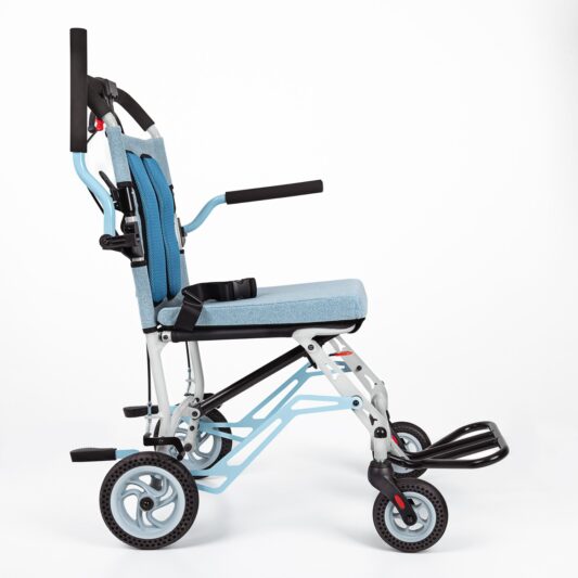 Comfort Plus DY01409LJ Mavi Transfer Tekerlekli Sandalye - Görsel 5