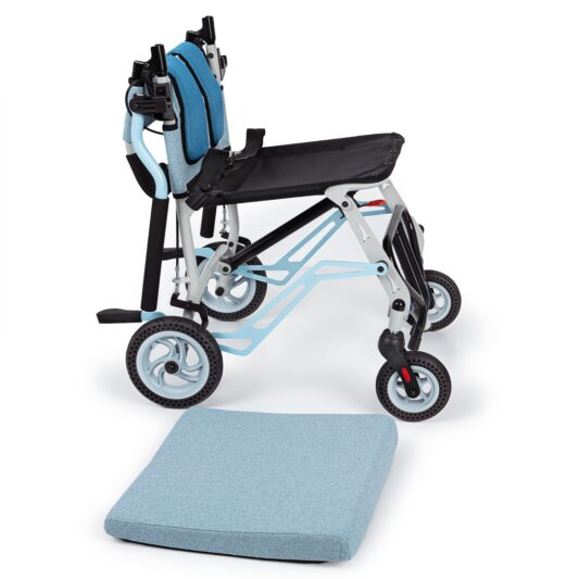 Comfort Plus DY01409LJ Mavi Transfer Tekerlekli Sandalye - Görsel 6