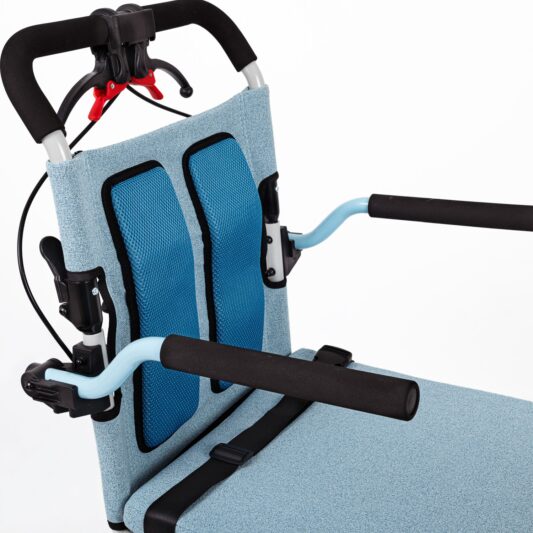 Comfort Plus DY01409LJ Mavi Transfer Tekerlekli Sandalye - Görsel 7