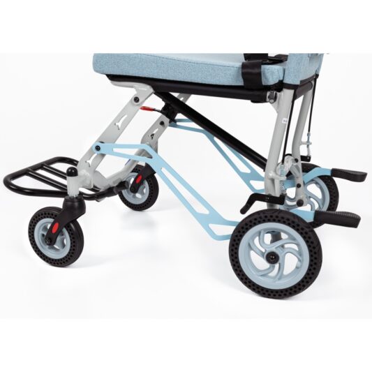 Comfort Plus DY01409LJ Mavi Transfer Tekerlekli Sandalye - Görsel 8